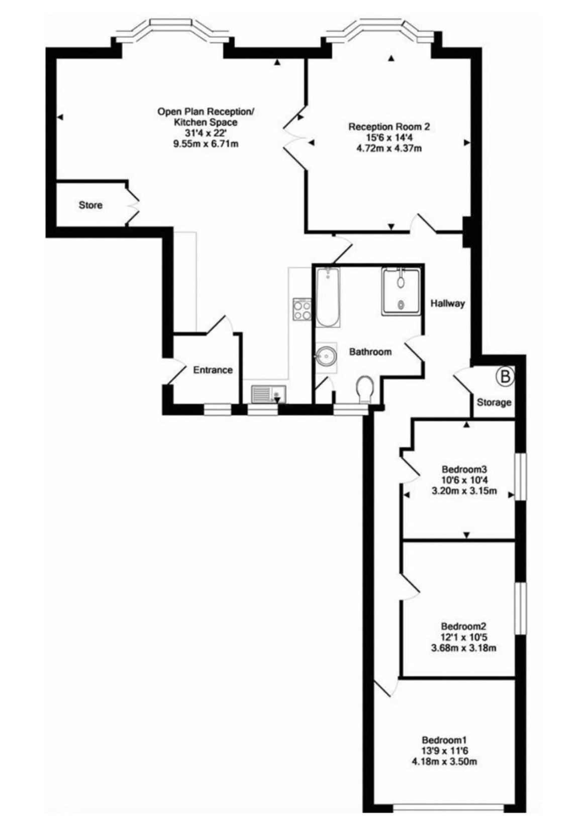 Ascot House Apartment Hurstpierpoint Eksteriør billede